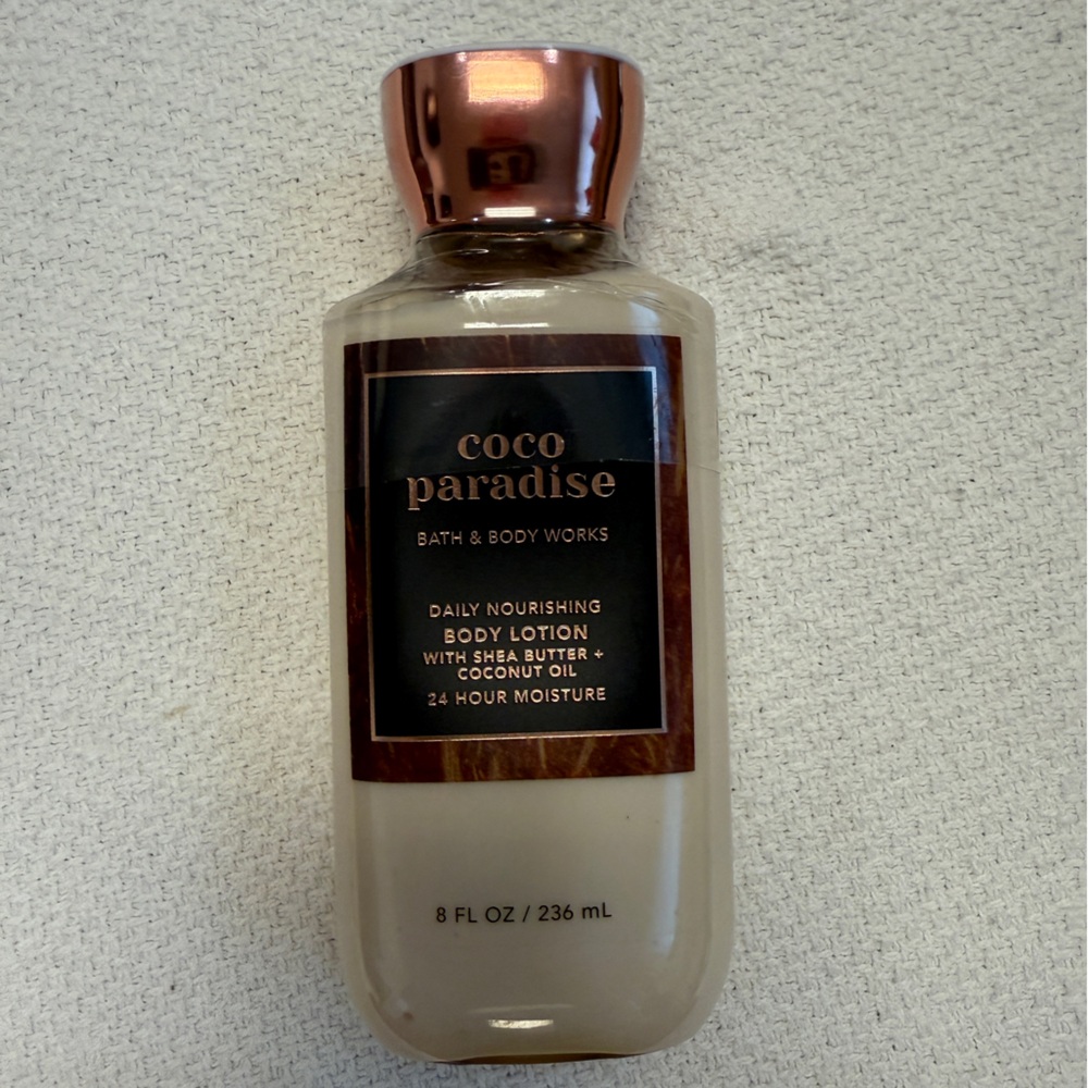 Bath & Body Works Coco Paradise Lotion with Copper Cap
